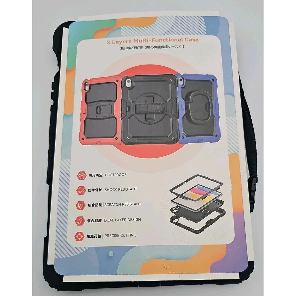 Heavy Duty Rugged Stand Case Screen Cover Samsung Galaxy Tab S9 Plus Ultra NWOB